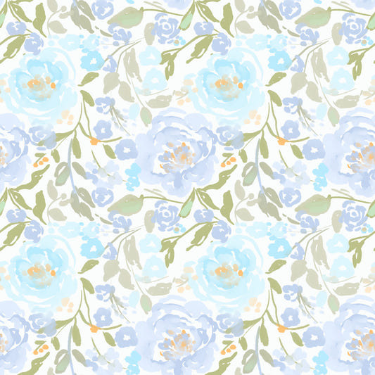 Watercolor Sky Blossom Wallpaper⁠