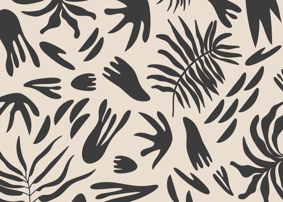 Botanical Cutouts Wall Mural