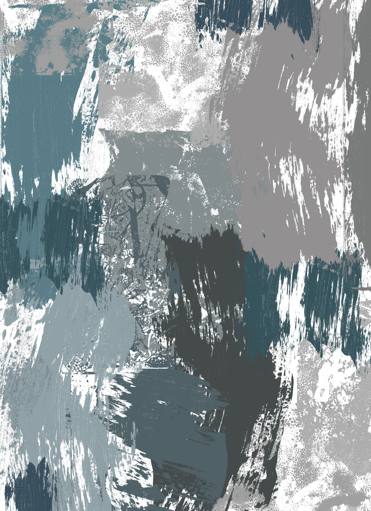 Cold Moutain Wall Mural in your room — zoomed