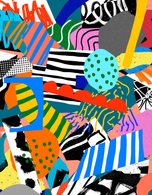 Freestyle mess Wall Mural