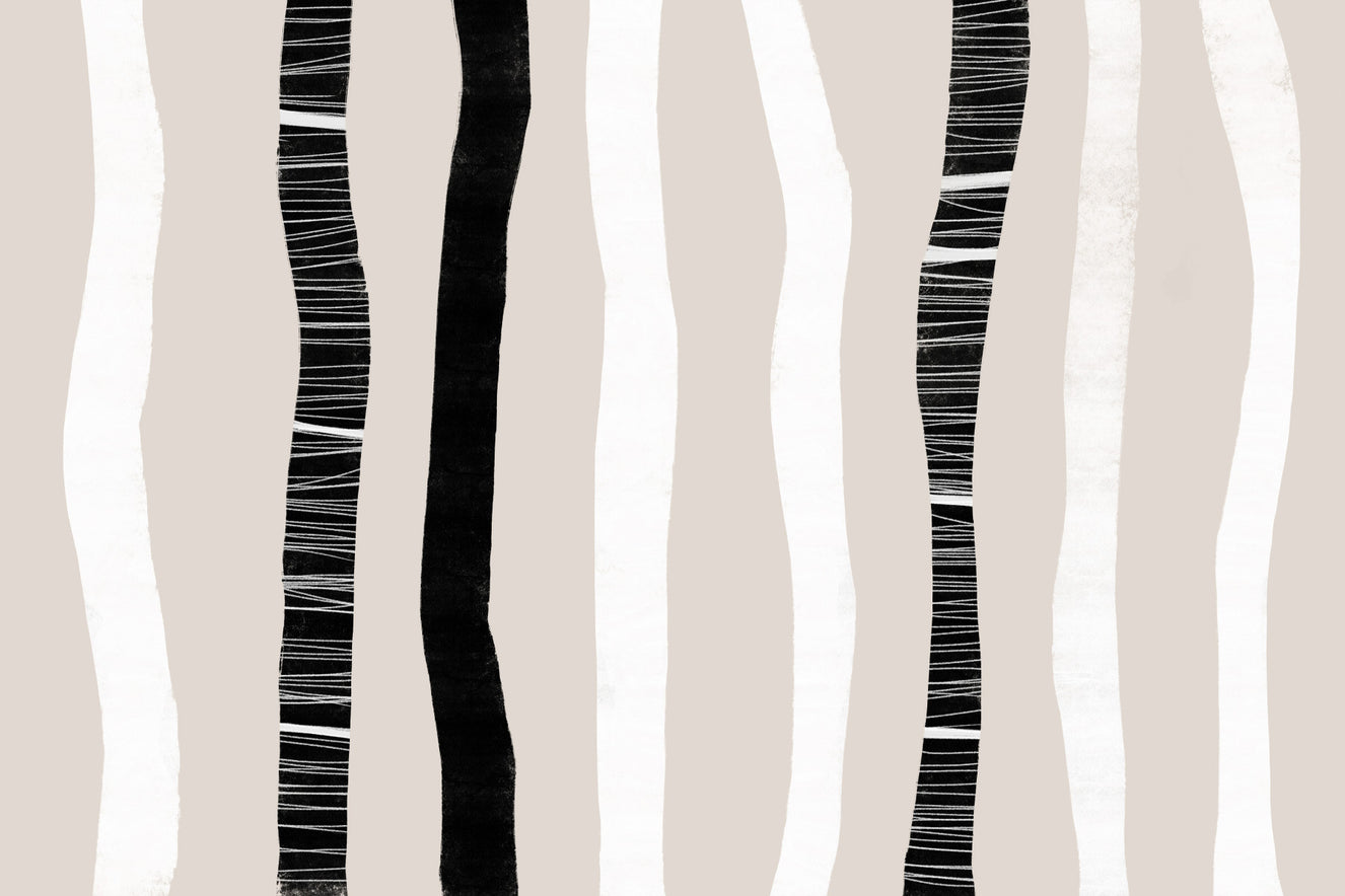Urban Birch Wall Mural -2303047