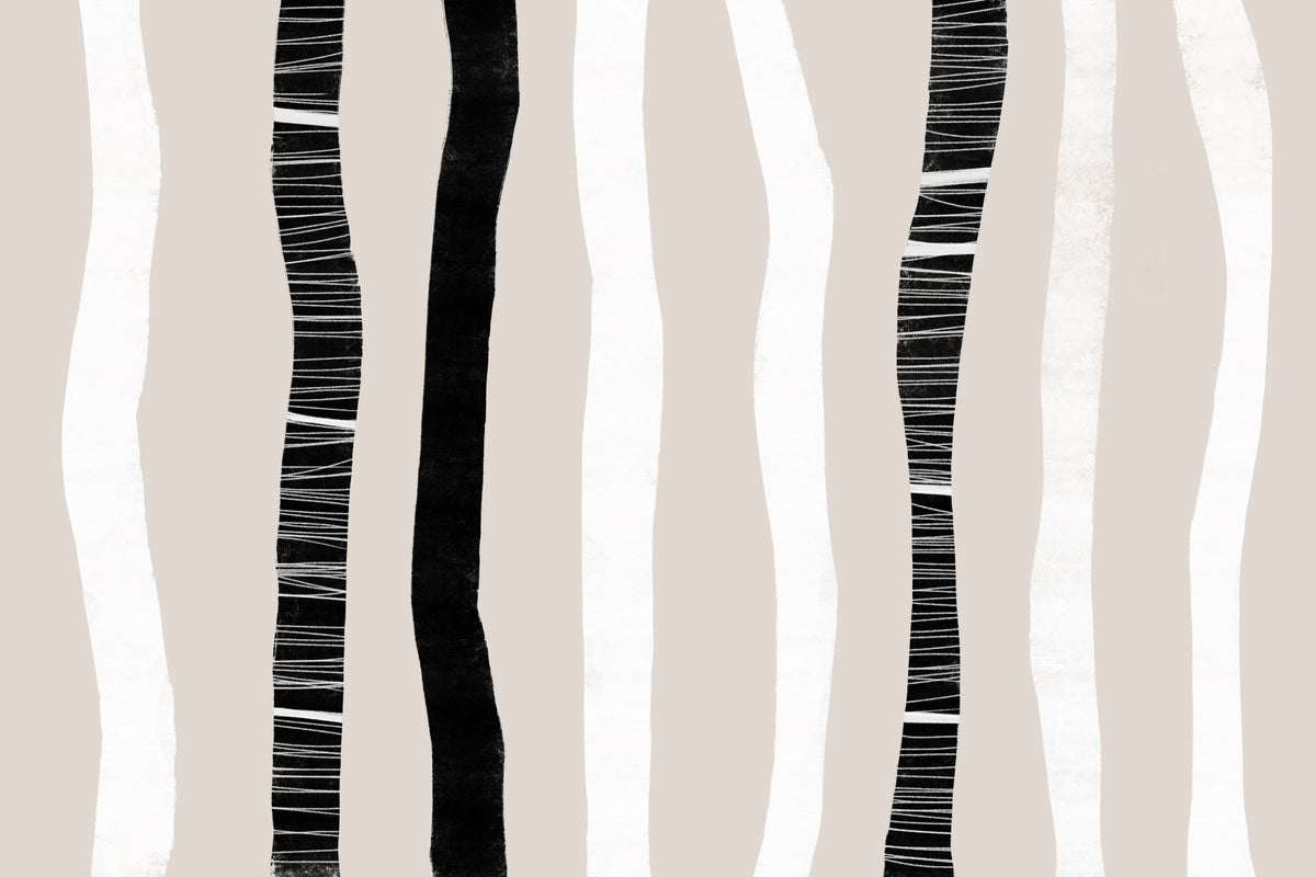 Urban Birch Wall Mural -2303047