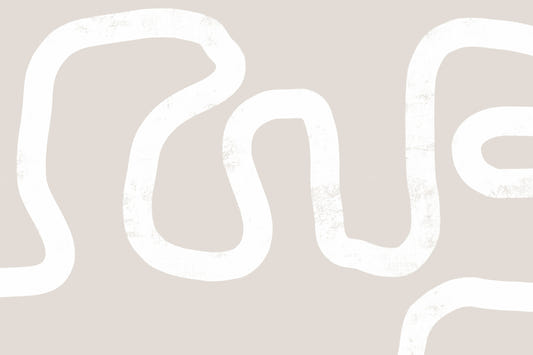 Winding Path Beige Wall Mural -2312211