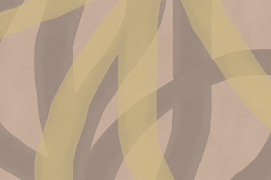 Soft Flowing Shapes Wall Mural - 2876440
