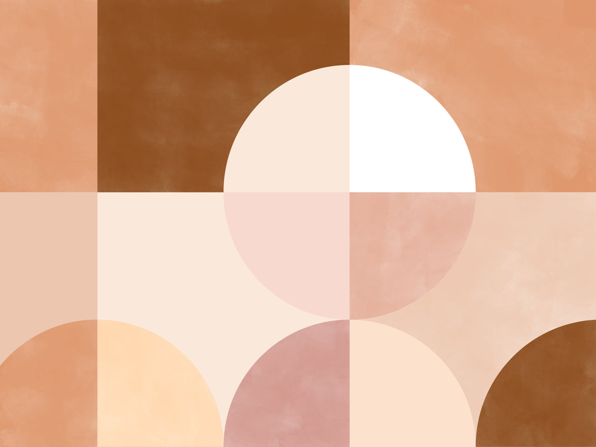 Geometric Harmony Wall Mural -2632097 in your room — zoomed