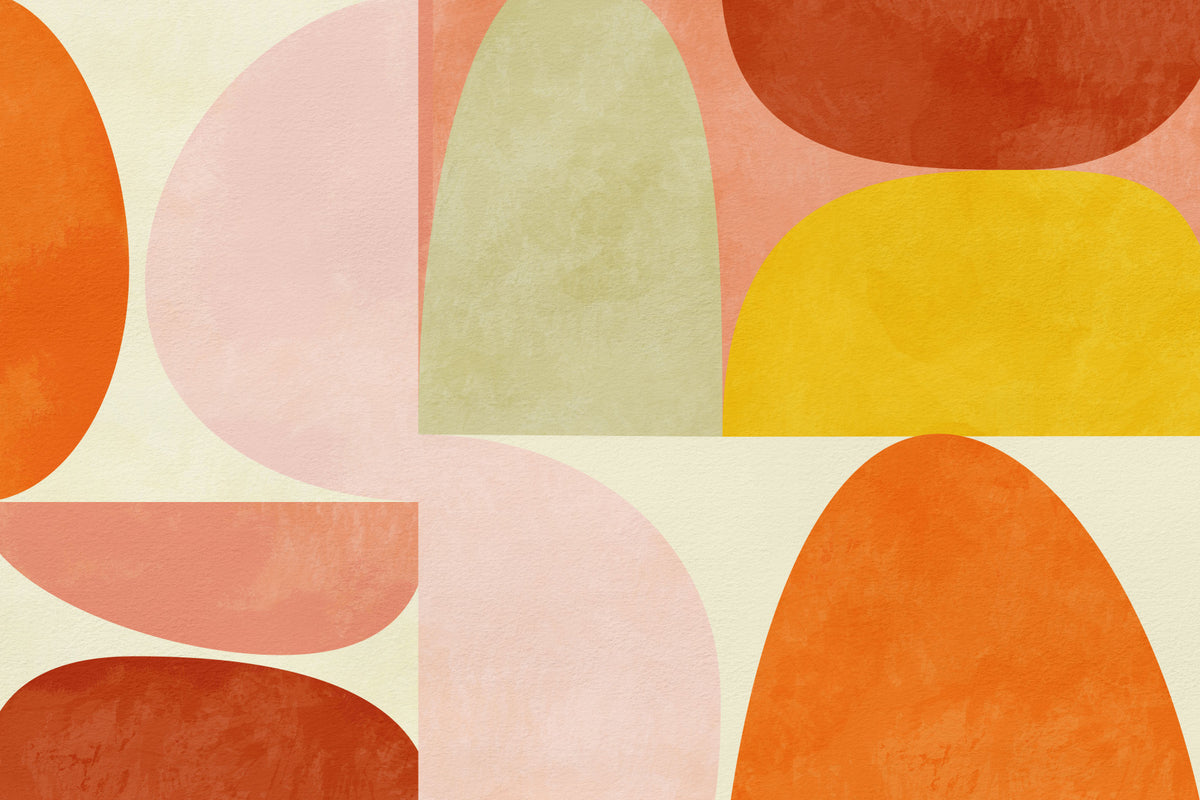Modern Shapes Wall Mural - 2632102 in your room — zoomed