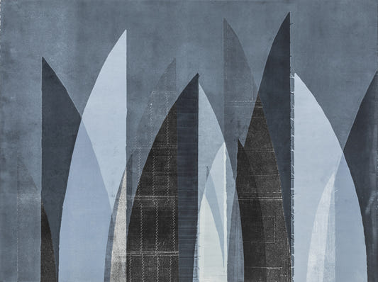 Abstract Peaks Wall Mural - 2843892