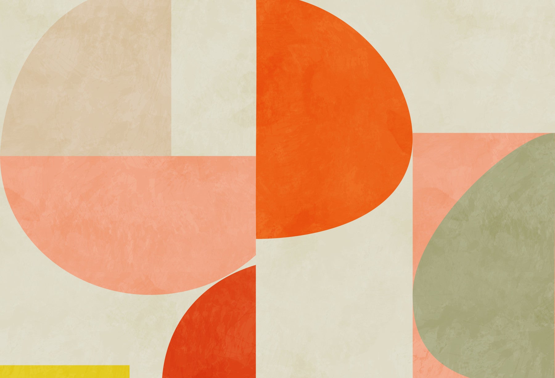 Geometric Harmony Wall Mural -2858624 in your room — zoomed