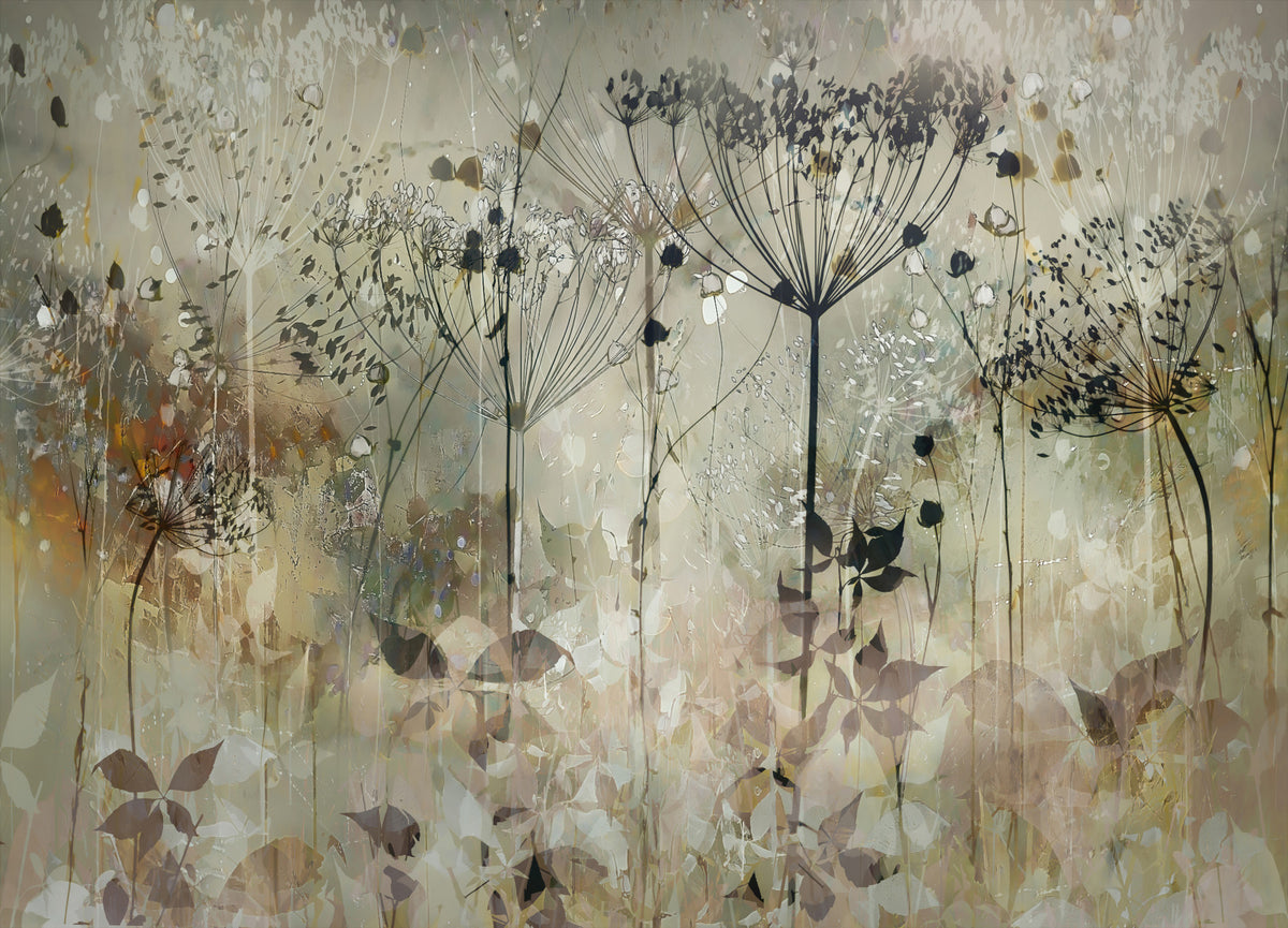 Floral Echoes Wall Mural -2341454 in your room — zoomed