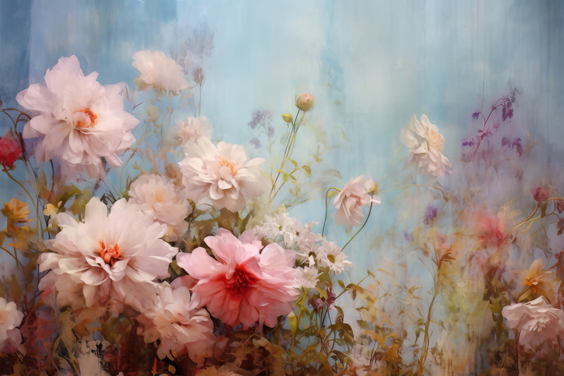 Blooming Azure Wall Mural -2578328