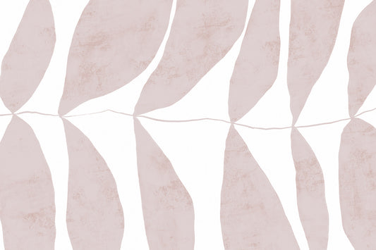 Rose Petal Silhouette Wall Mural -2379024