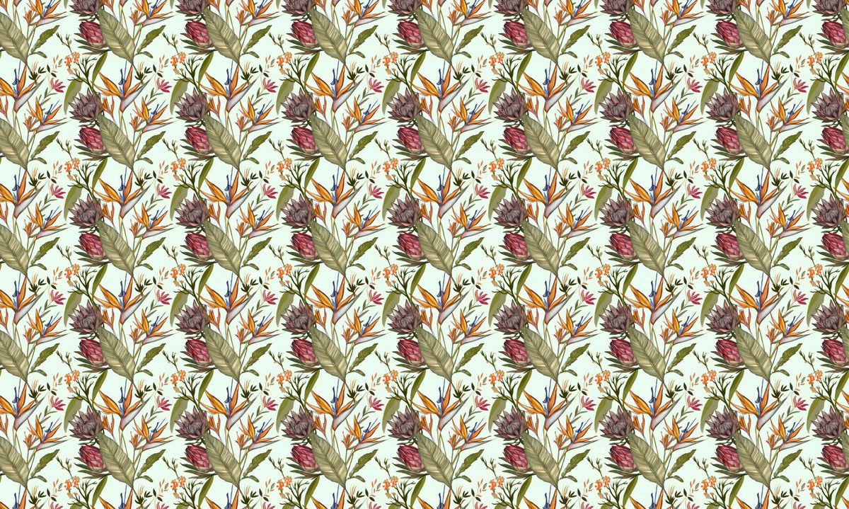 Botanical Exotic Wall Mural -2947713 in your room — zoomed