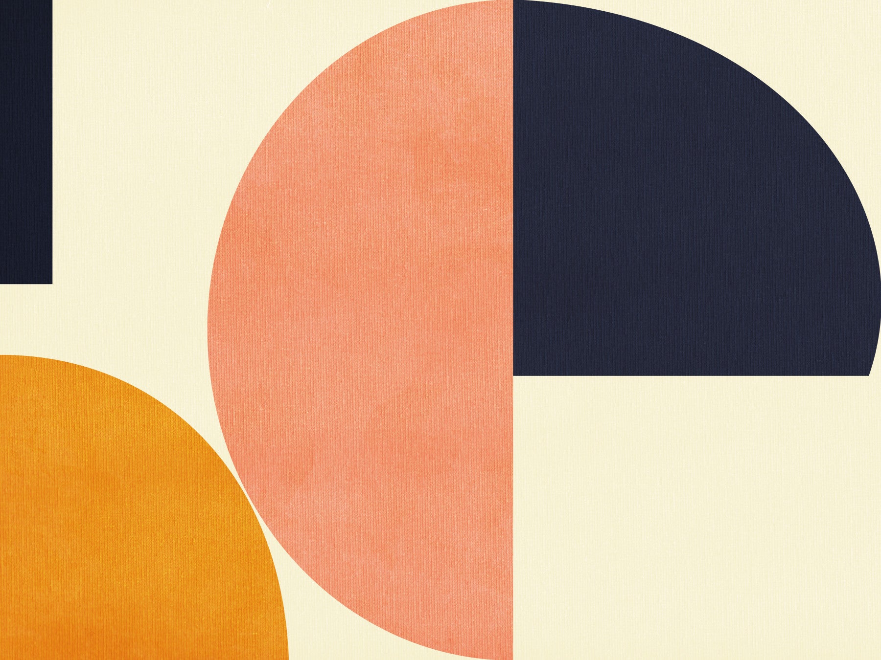 Retro Geometry Wall Mural - 2858614