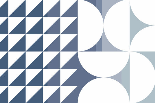 Triangles & Curves Wall Mural -2761201