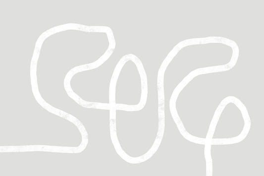Fluid Line Art Wall Mural -2753522