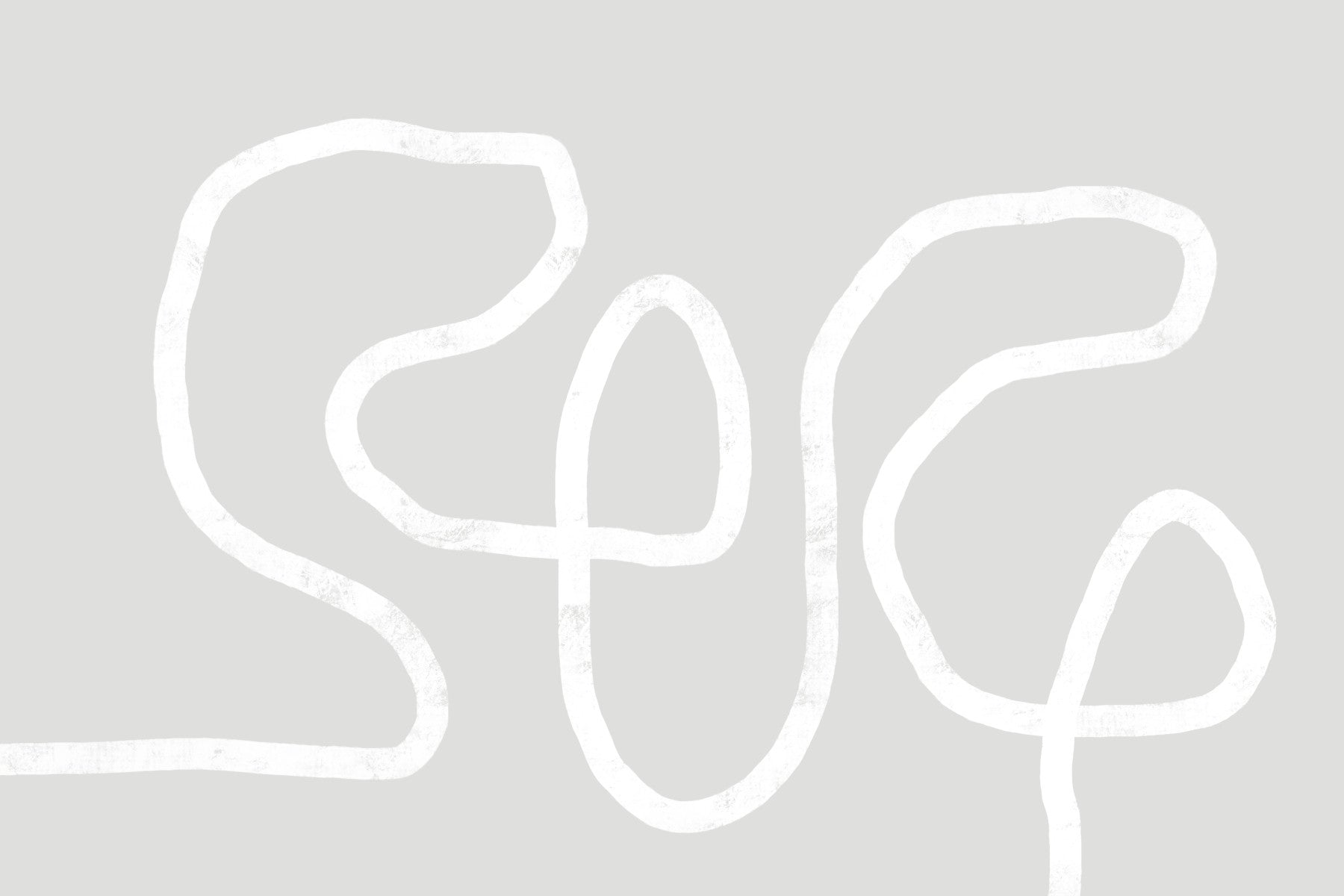 Fluid Line Art Wall Mural -2753522