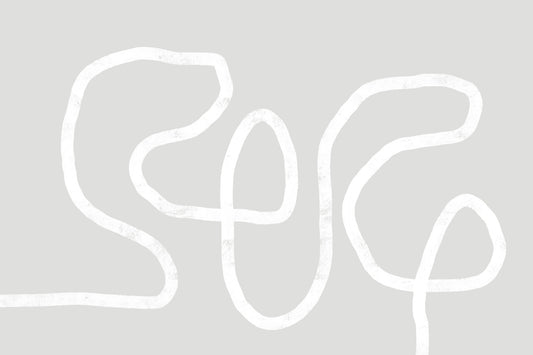 Fluid Line Art Wall Mural -2753522