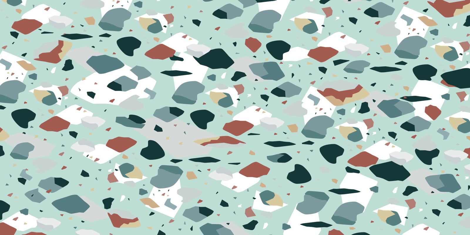 Fragmented Palette Wall Mural -2742094