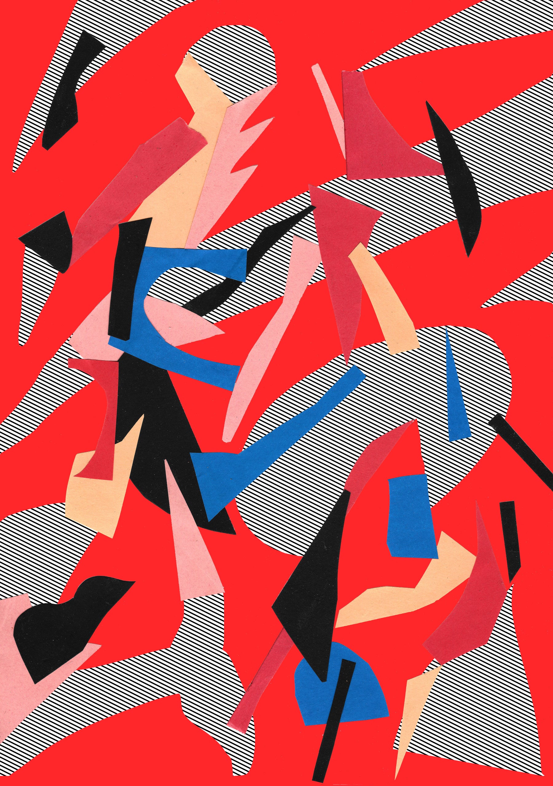 Redactive Wall Mural