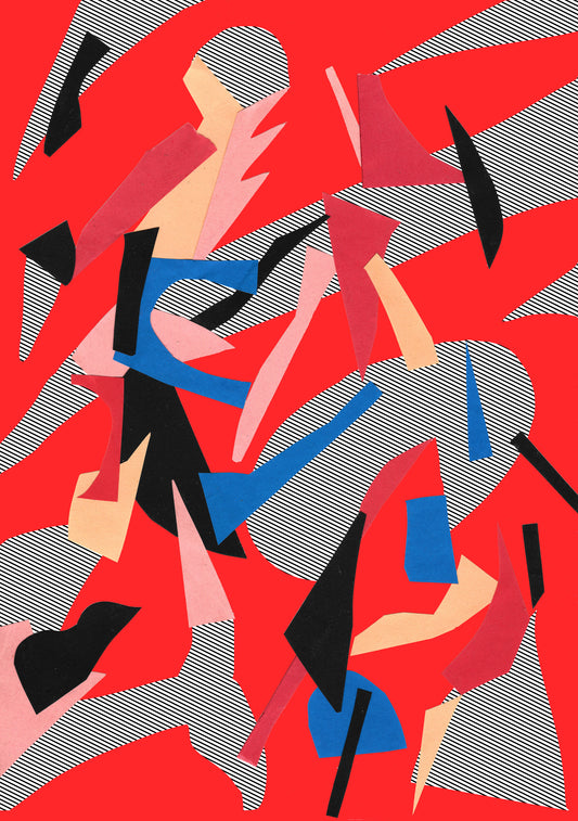Redactive Wall Mural
