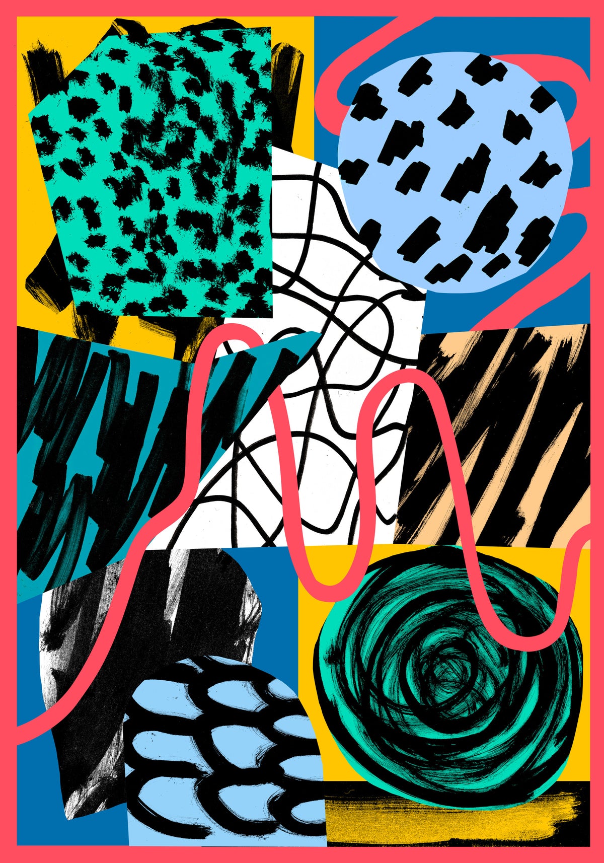 Telephaty Wall Mural