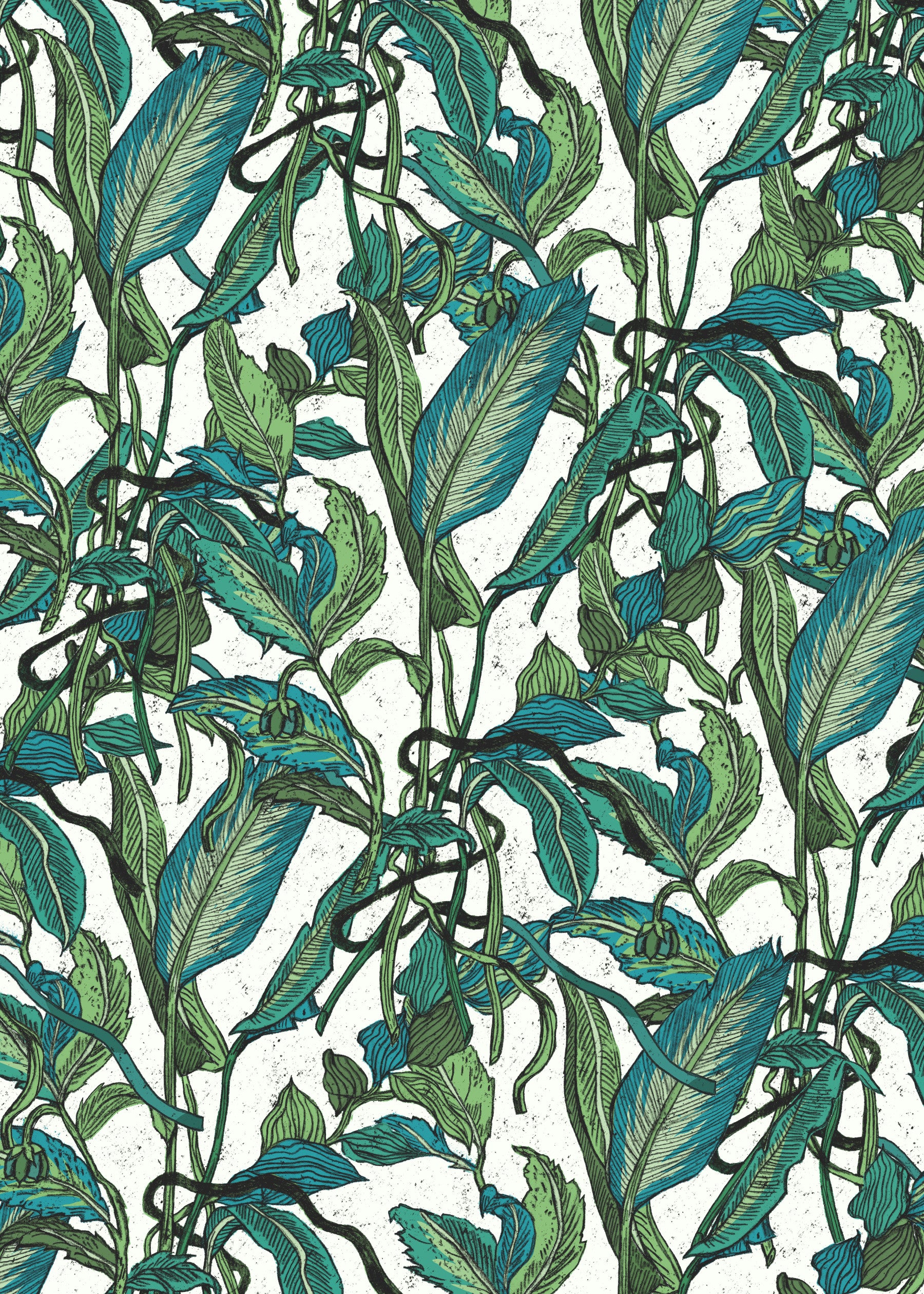 Green Gardens Wall Mural