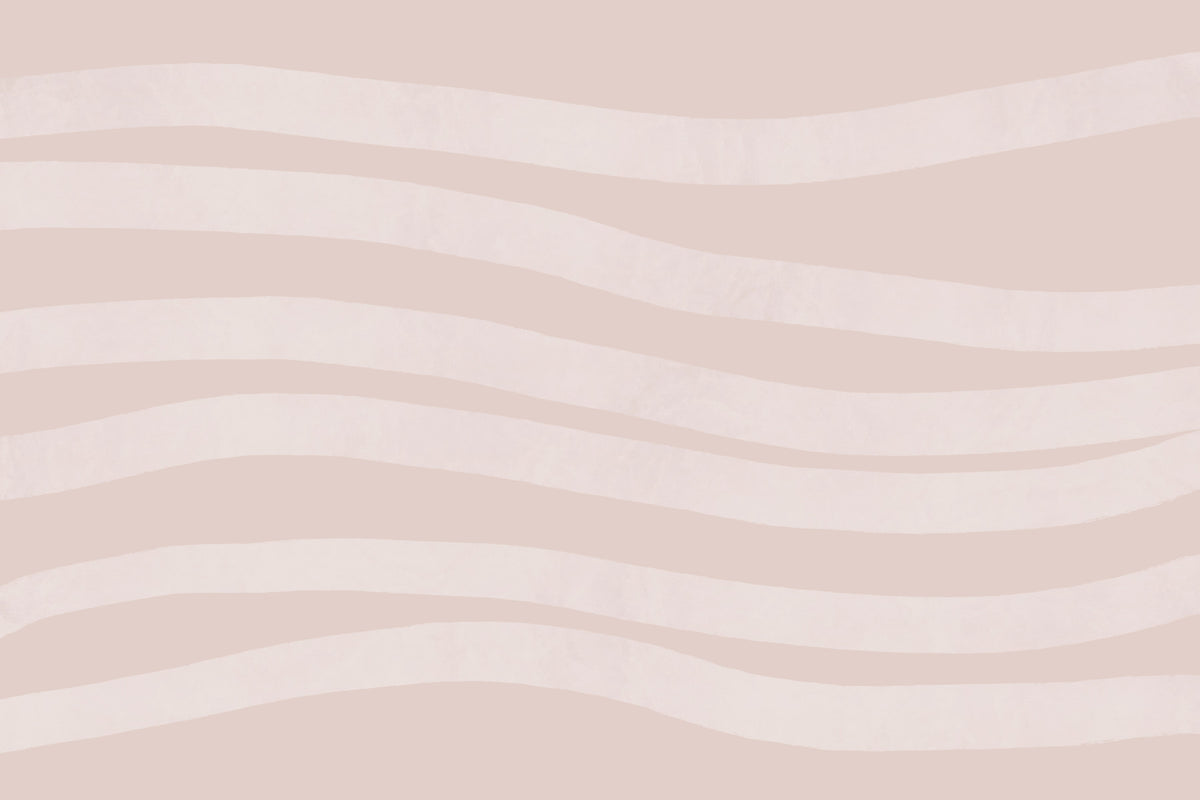 Rose Quartz Waves Wall Mural -2329868 in your room — zoomed