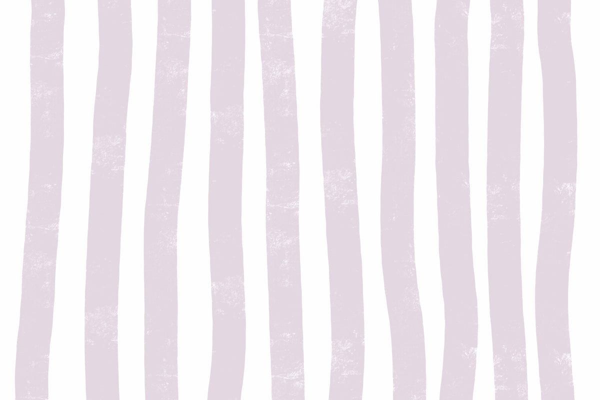 Lavender Stripes Wall Mural -2338842 in your room — zoomed