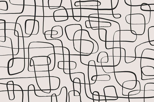 Wandering Lines Wall Mural -2372010