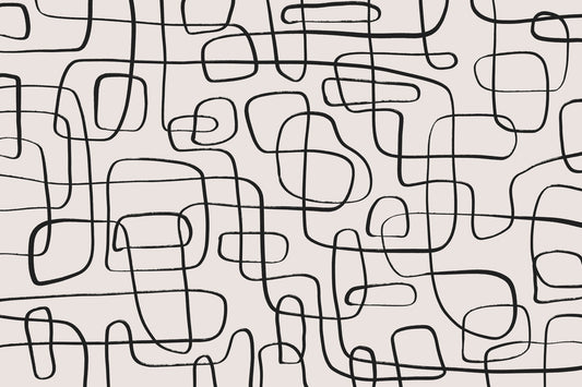 Wandering Lines Wall Mural -2372010