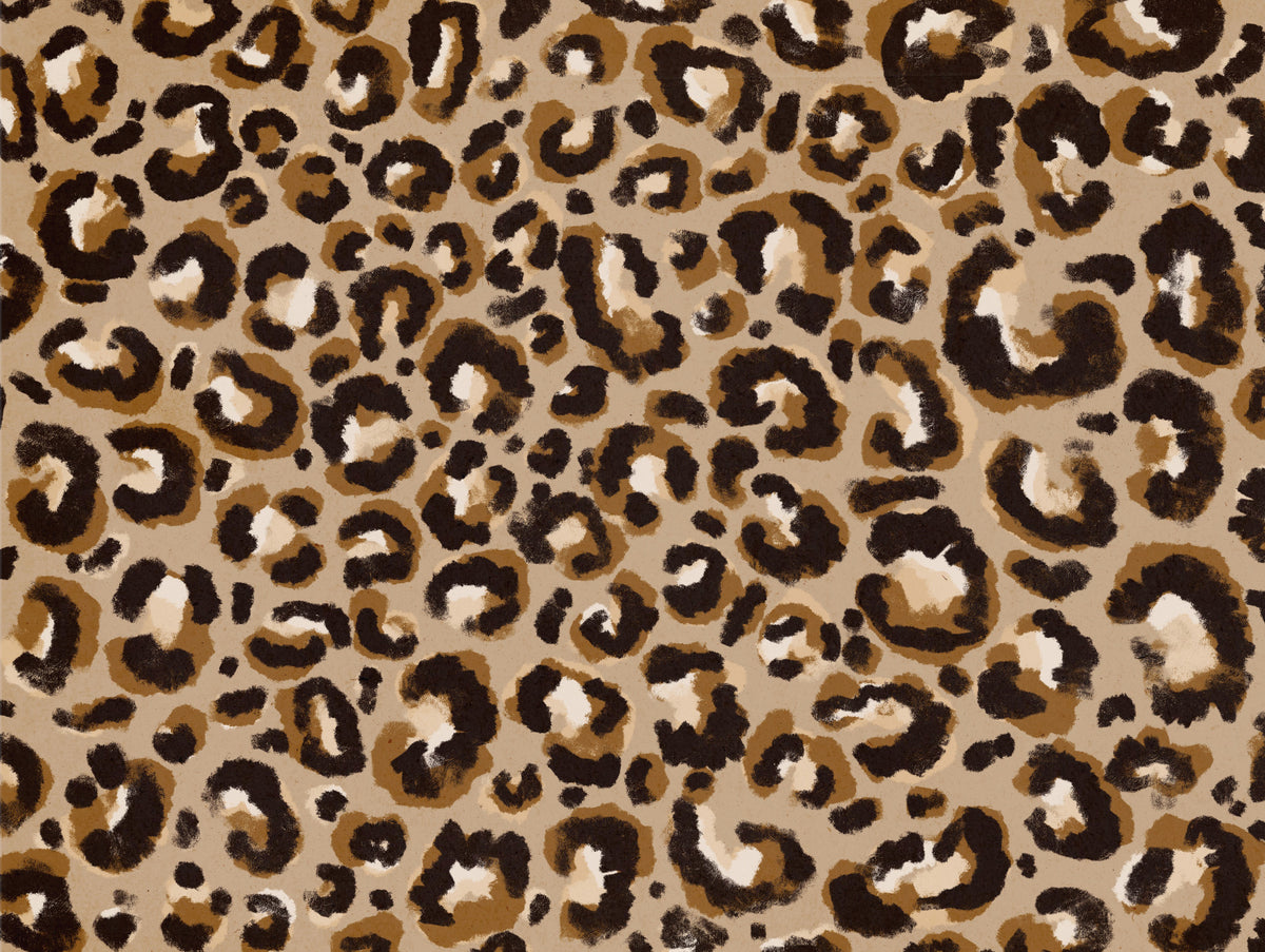 Rustic Leopard Wall Mural -2384305