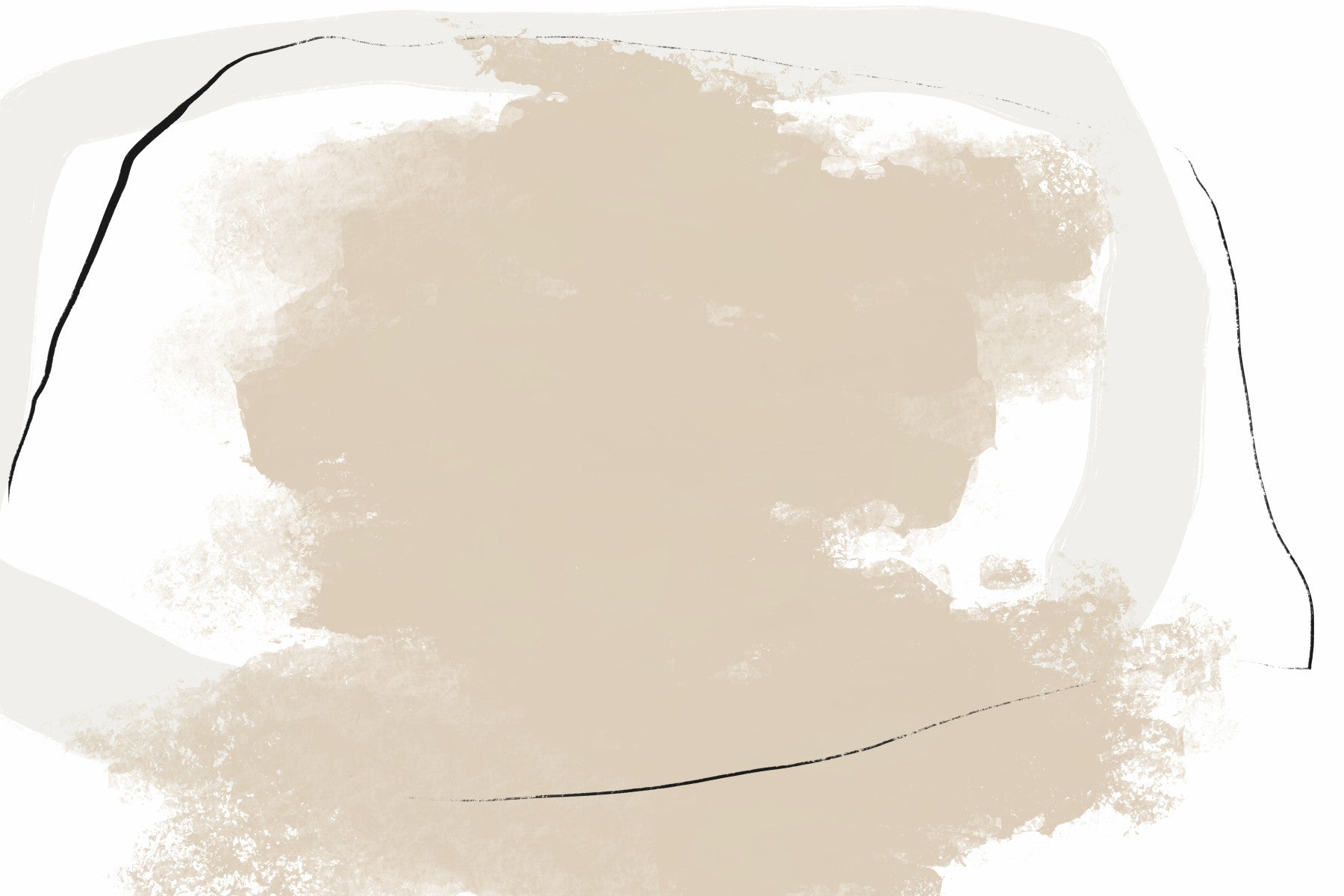 Earth Tones Abstract Wall Mural -2452932