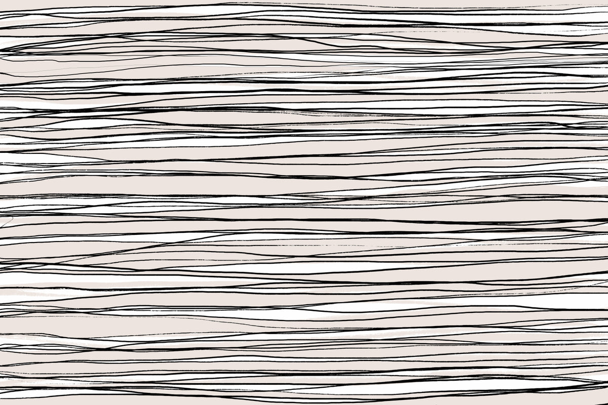 Minimalist Lines Wall Mural -2453359
