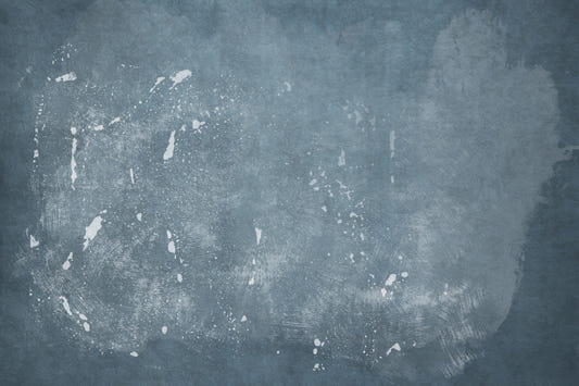 Abstract Blue Plaster Wall Mural -2583413