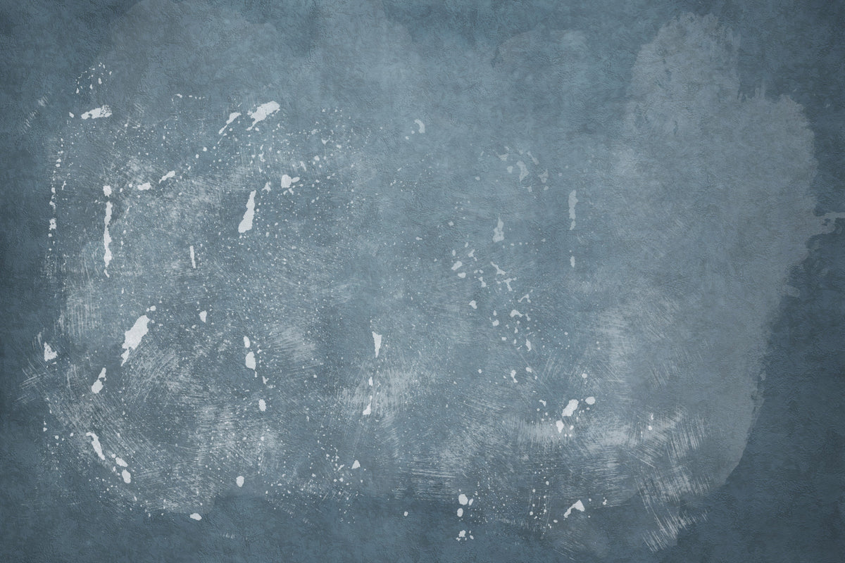 Abstract Blue Plaster Wall Mural -2583413