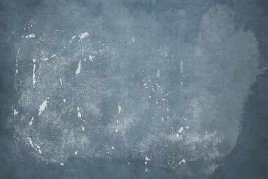 Abstract Blue Plaster Wall Mural -2583413