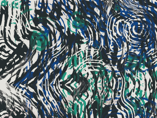 Groovy Brushstrokes Wall Mural -2630471