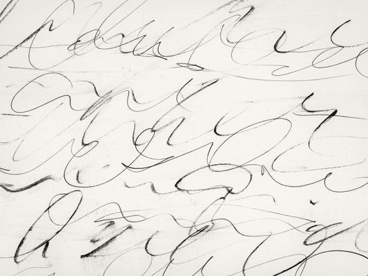 Abstract Scribbles Wall Mural -2636256