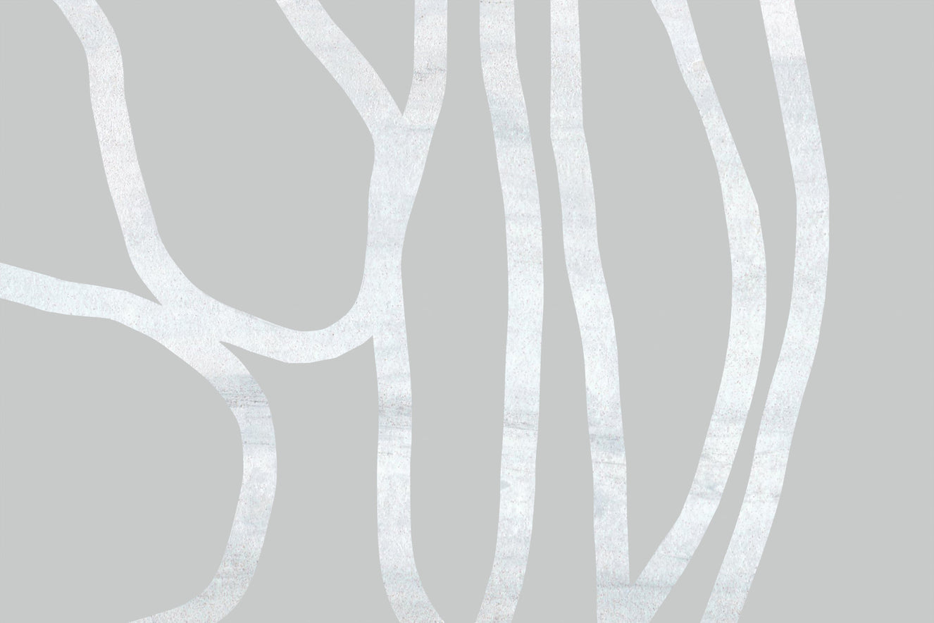 Abstract Gray Lines Wall Mural -2717209