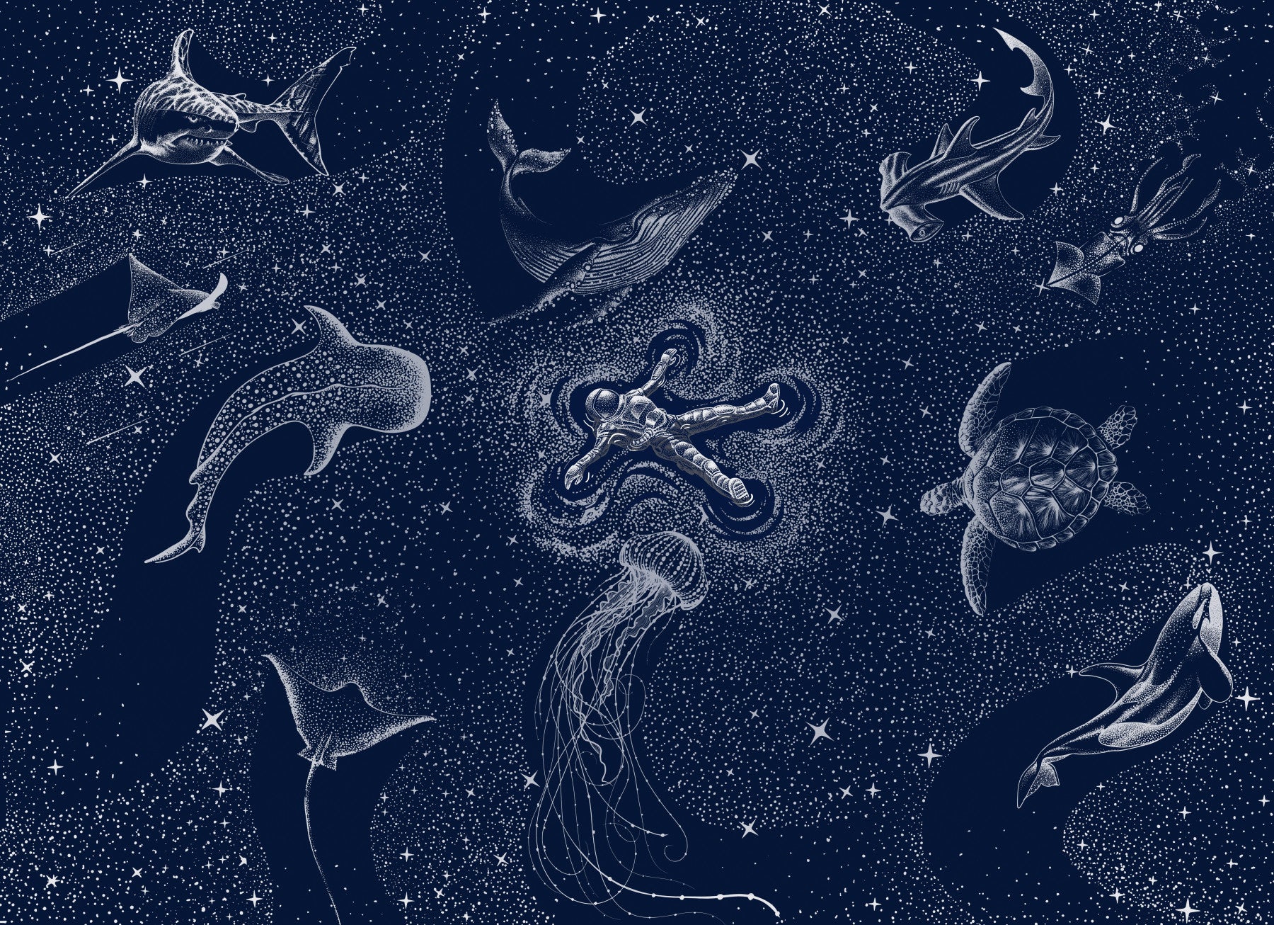 Astral Sea Wall Mural -2745722