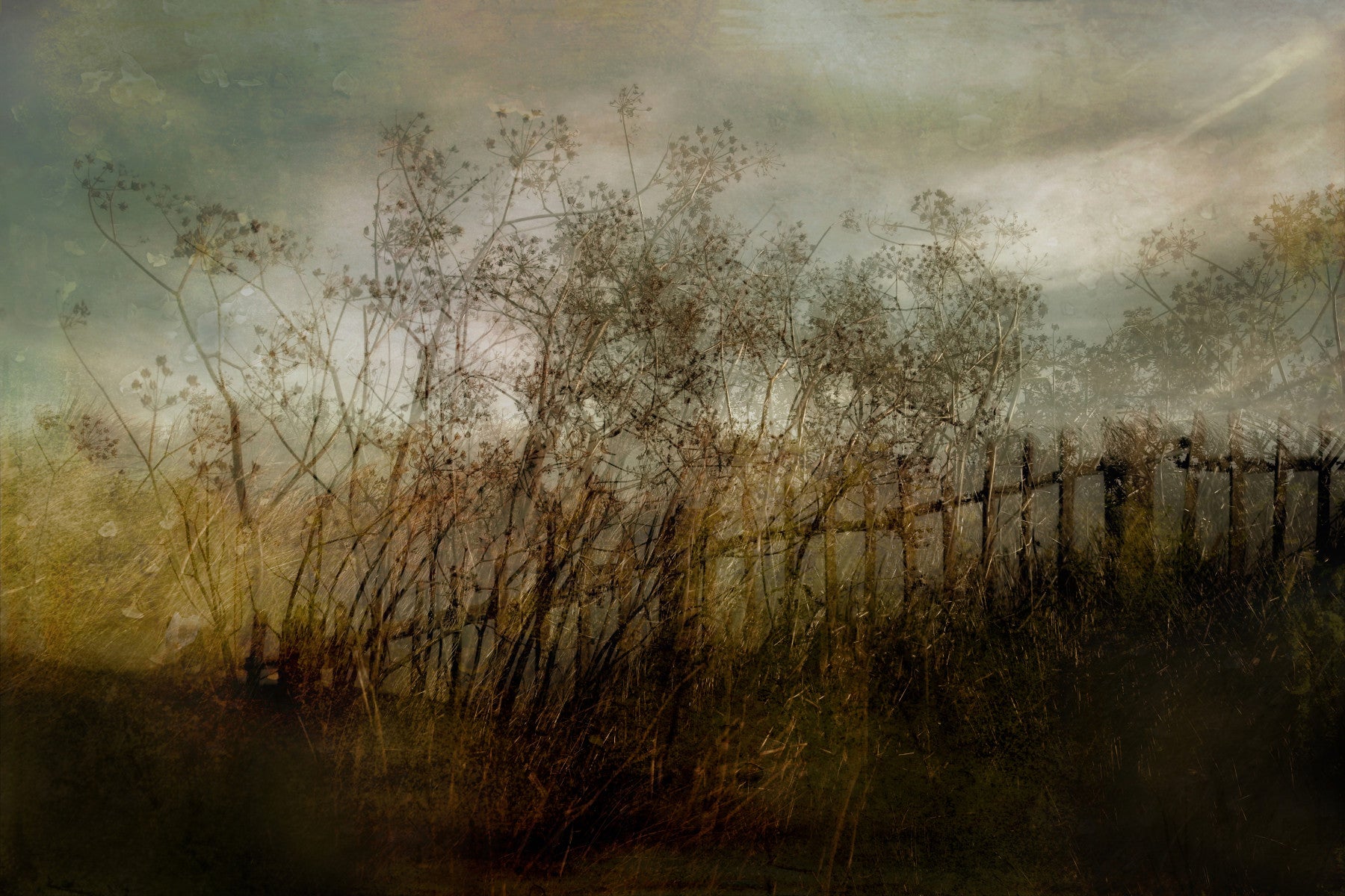 Wisp Haze Wall Mural