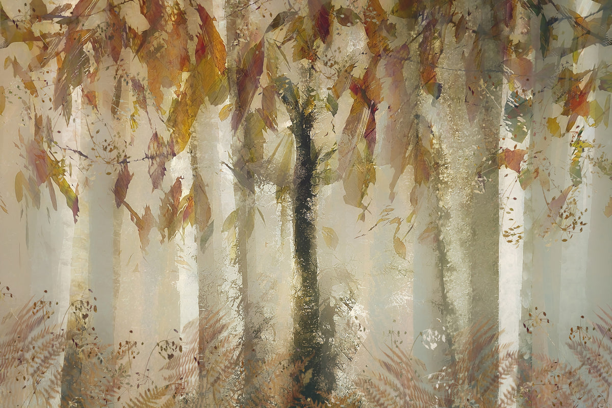 Autumn Canopy Wall Mural -2346181 in your room — zoomed