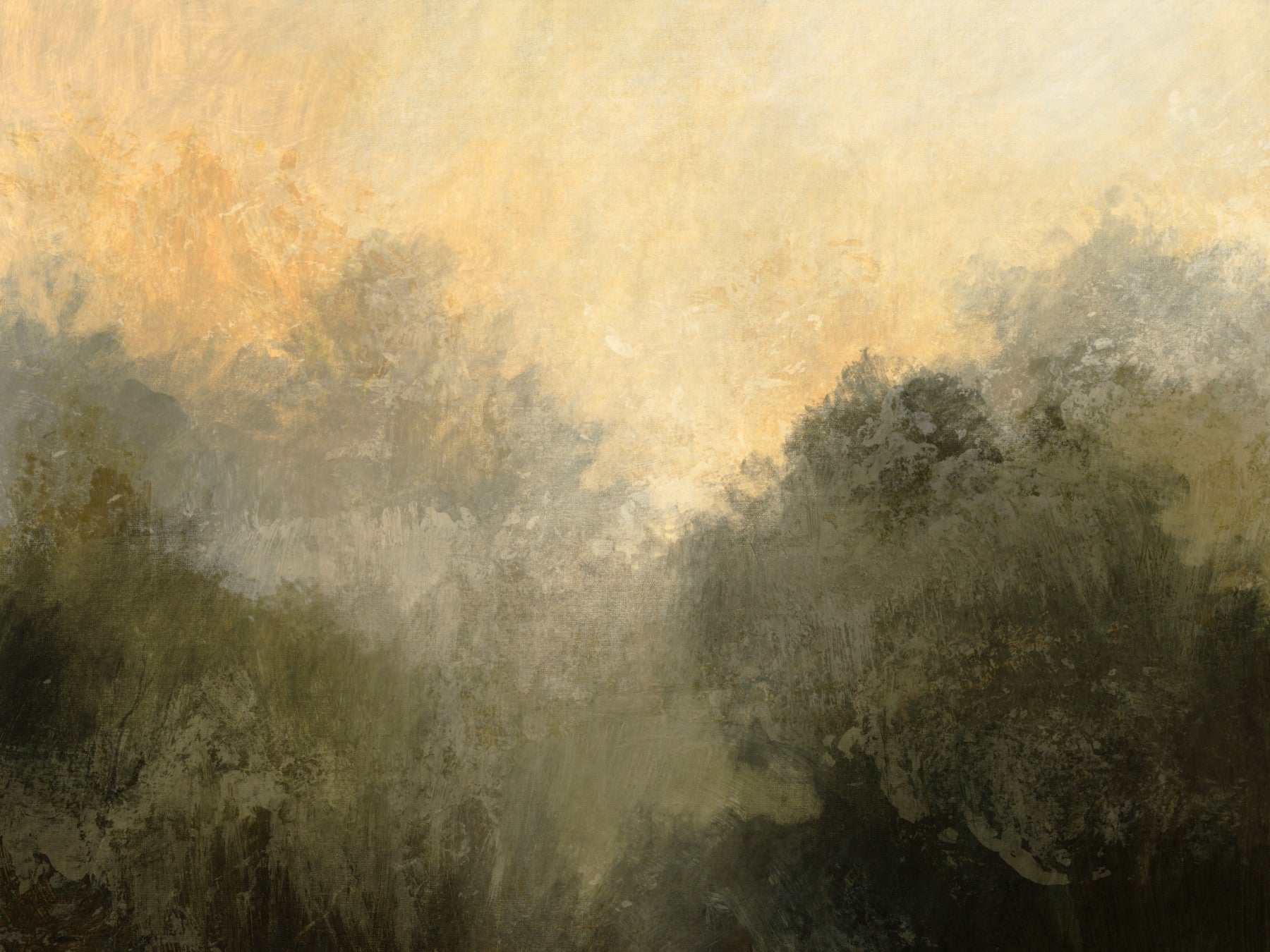 Golden Valley Haze Wall Mural -2803059 in your room — zoomed