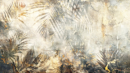 Tropical Grunge Wall Mural