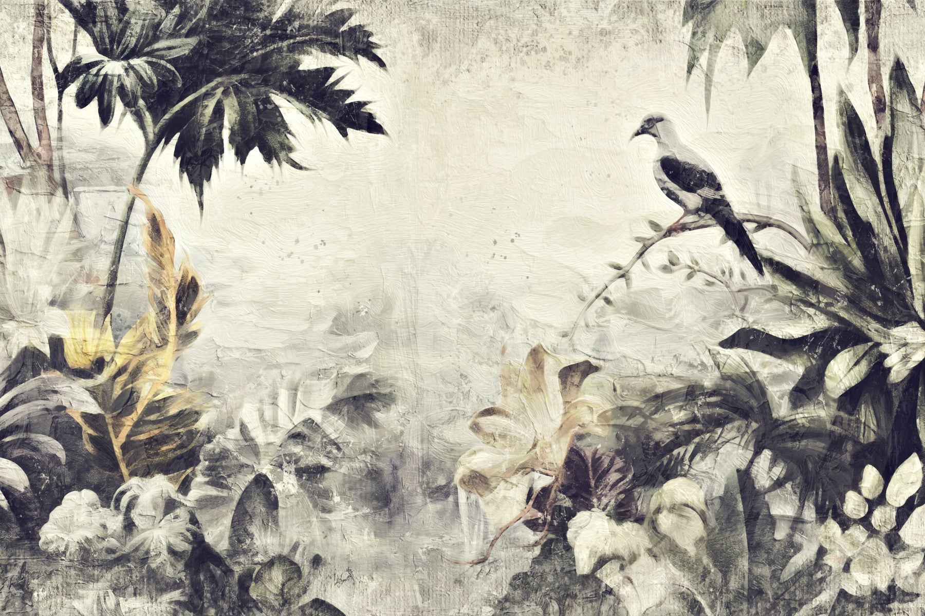 Painted Dove Haven Wall Mural