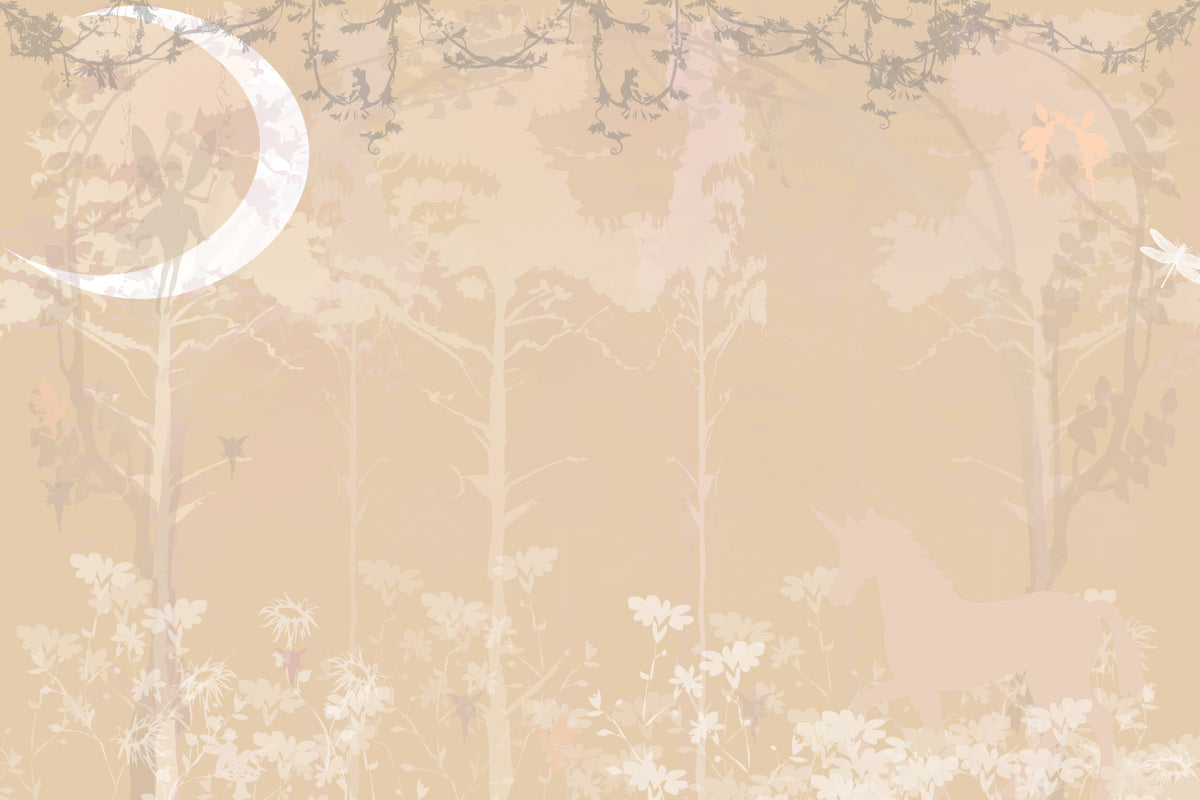 Moonlit Unicorn Grove Wall Mural -2721563 in your room — zoomed