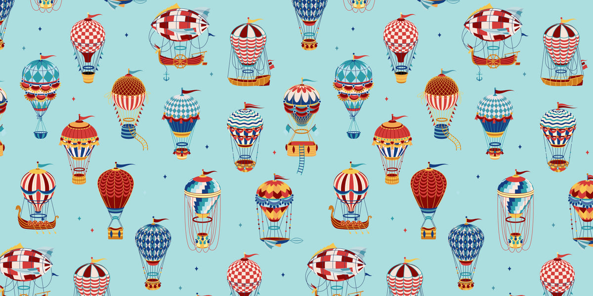 Airship Adventures Wall Mural -2735489 in your room — zoomed
