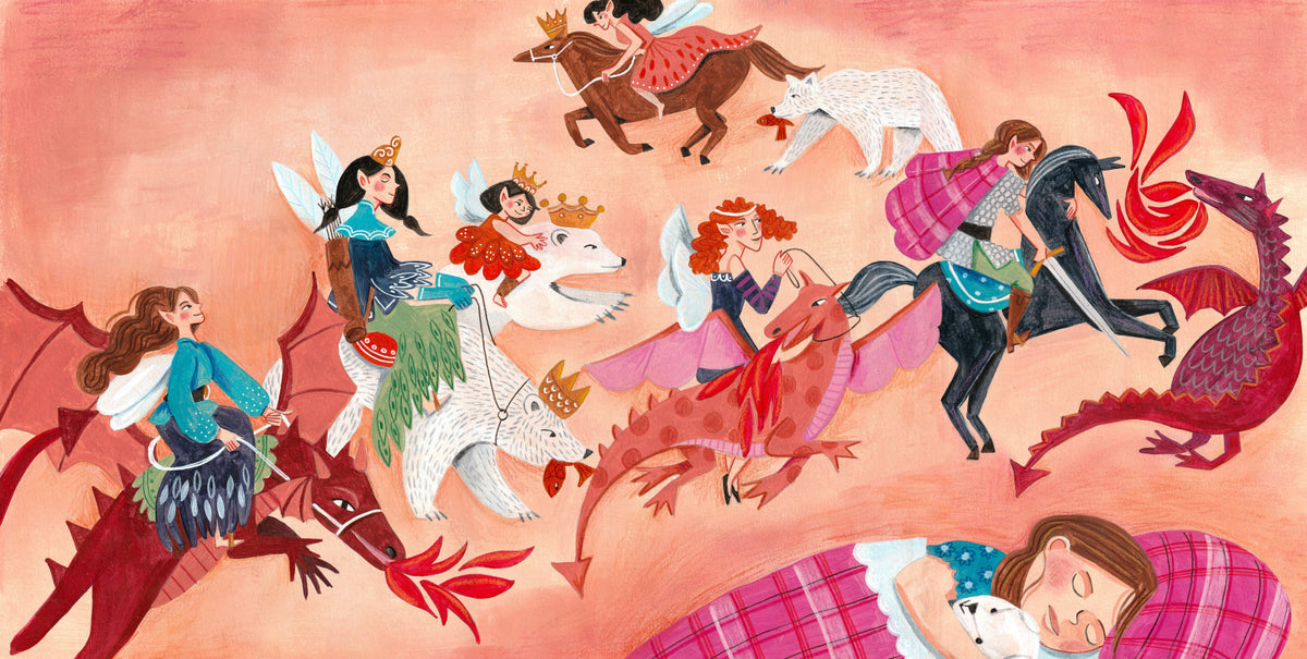 Dream Riders Wall Mural -2663365 in your room — zoomed