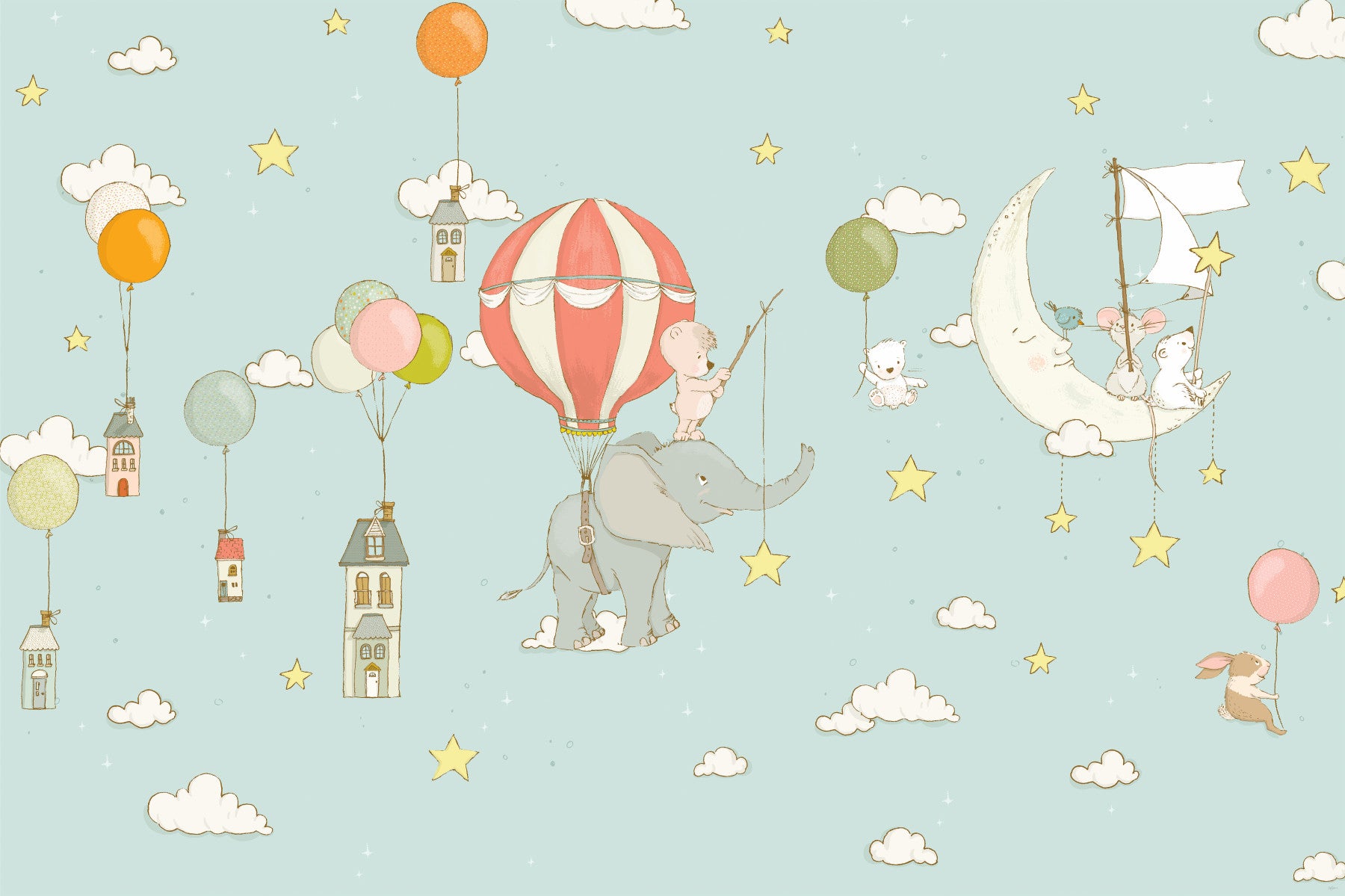 Dreamy Sky Tales Wall Mural -2759473