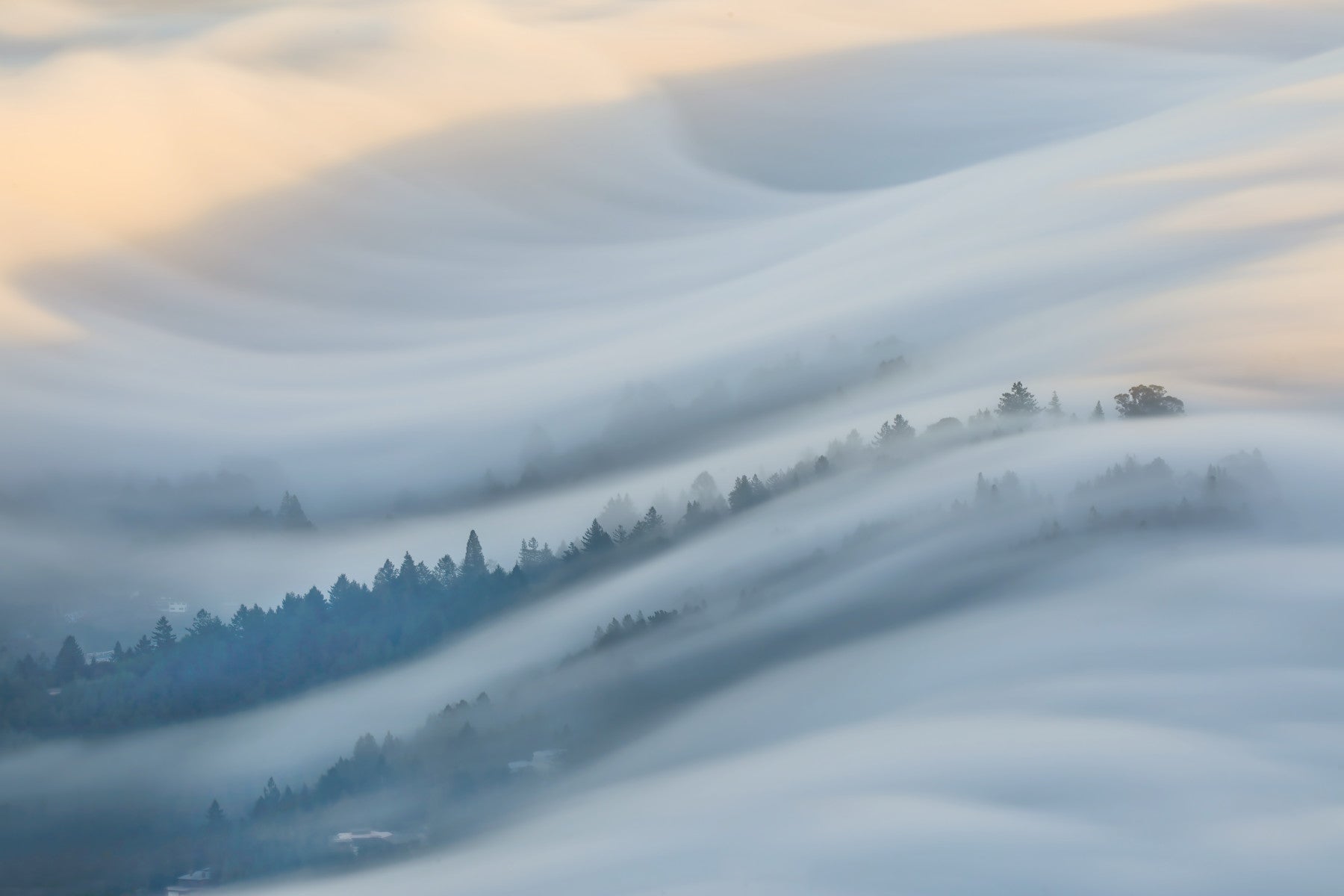 Cloud Veil Vista Wall Mural -2338422 in your room — zoomed